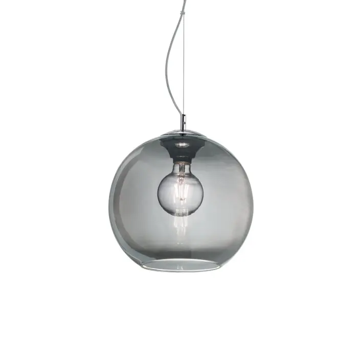 Ideallux NEMO Lámpara Colgante Negro, 1 luz Última Versión