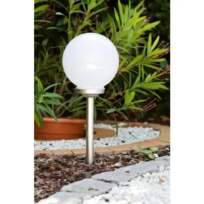 A Buen Precio Globo SOLAR Lámpara solar LED Blanca, 1 luz