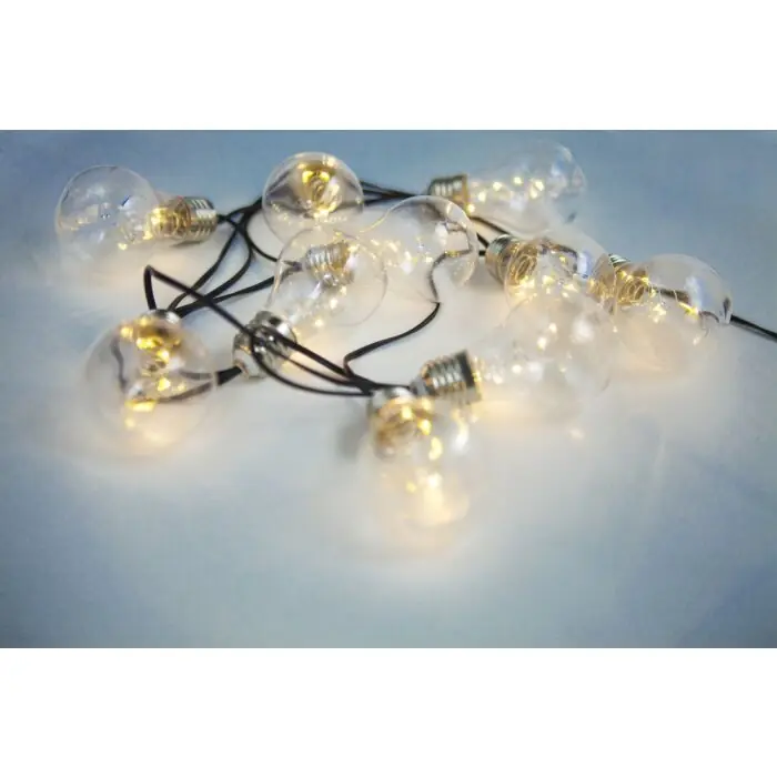 Venta Final Globo Lámpara solar LED Gris, Plata, 10 luces