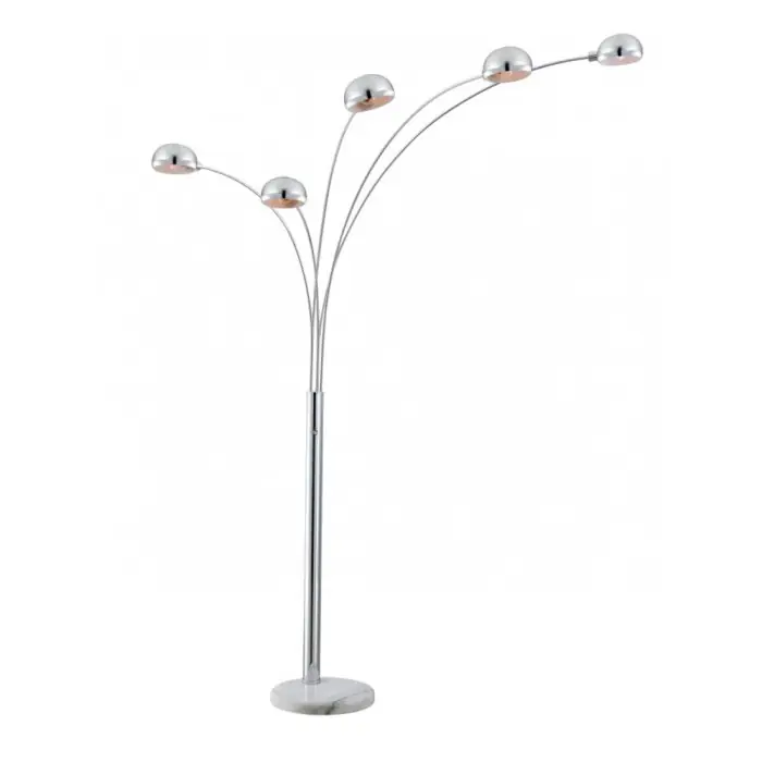 Globo Lámpara de pie Cromo, 5 luces Oferta