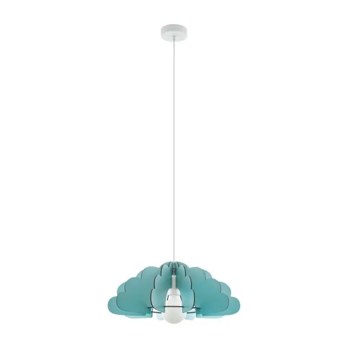 Envío Inmediato Eglo CHIETI Lámpara Colgante Verde, 1 luz