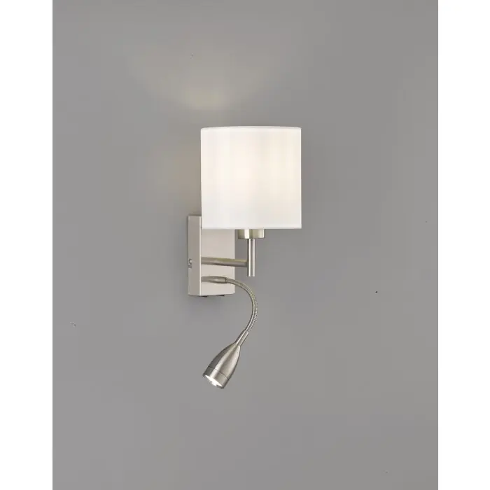 Compra Hoy Fischer-Honsel Dreamer Aplique Níquel-mate, 1 luz