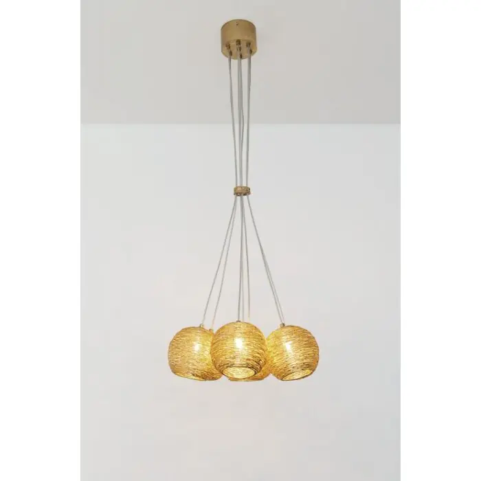 Holländer CARILLON Lámpara suspendida dorado, 7 luces Compra Hoy