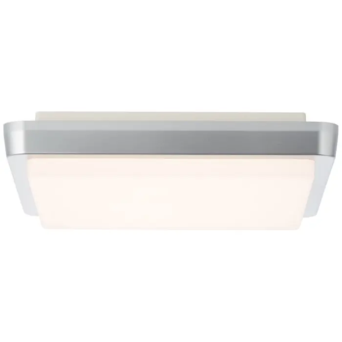 Favorito De Clientes Brilliant Devora Lámpara de techo para exterior LED Plata, 1 luz