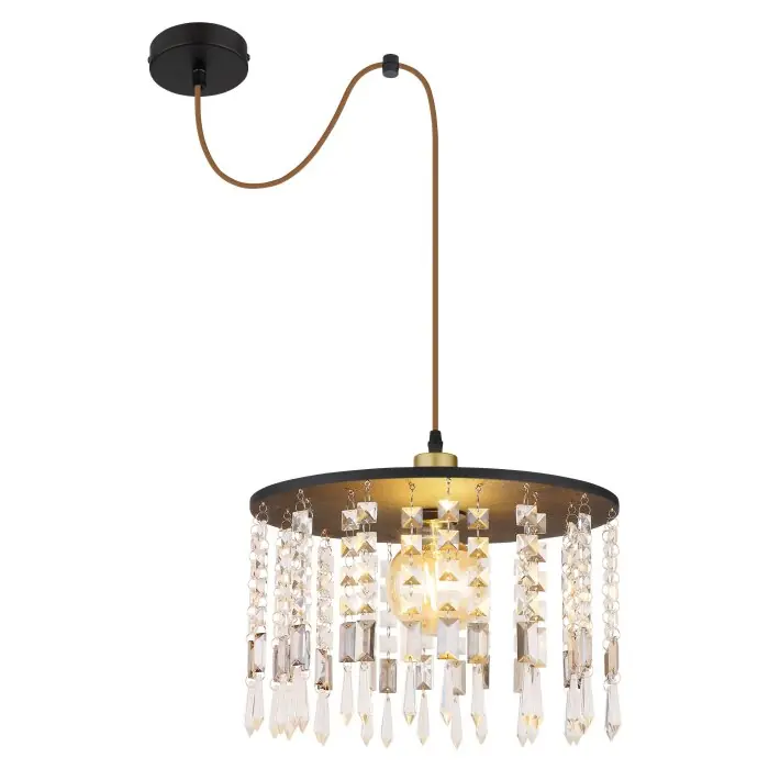 Compra Hoy Globo COMMA Lámpara Colgante Negro, 1 luz
