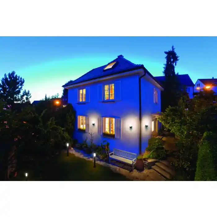 Precio Económico LEDVANCE Smart+ Poste de Jardín Gris, 1 luz