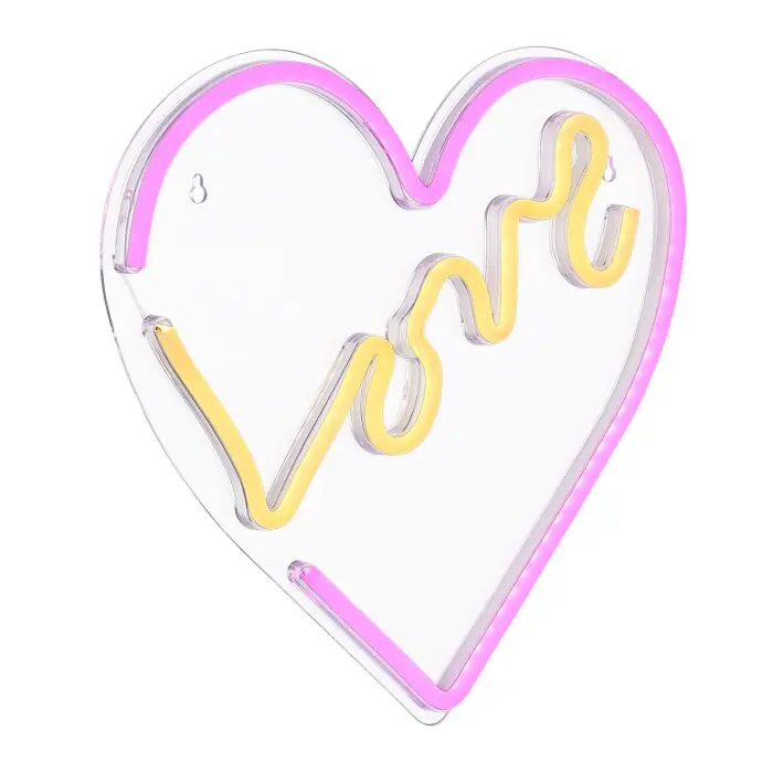 A Buen Precio Globo LOVE Lámpara de decoración LED Transparente, claro, 1 luz
