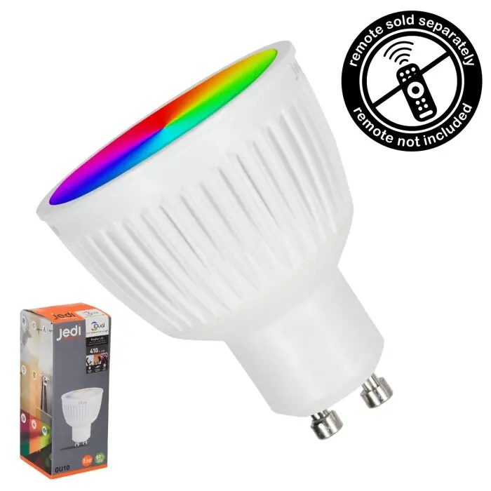 Ocasión Especial iDual GU10 LED RGB 6,5 watt 2200-6500 Kelvon 410 lúmenes