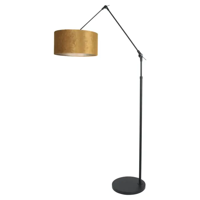 Steinhauer Prestige Chic Lámpara de Pie Negro, 1 luz Imprescindible (Must-Have)