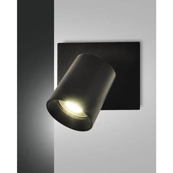 Fabas Luce Modo Aplique Negro, 1 luz Gran Oferta