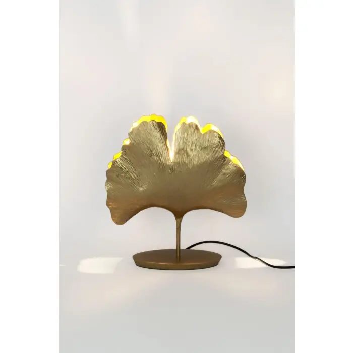 Devolución Gratuita Holländer GINGKO Lámpara de mesa dorado, 1 luz