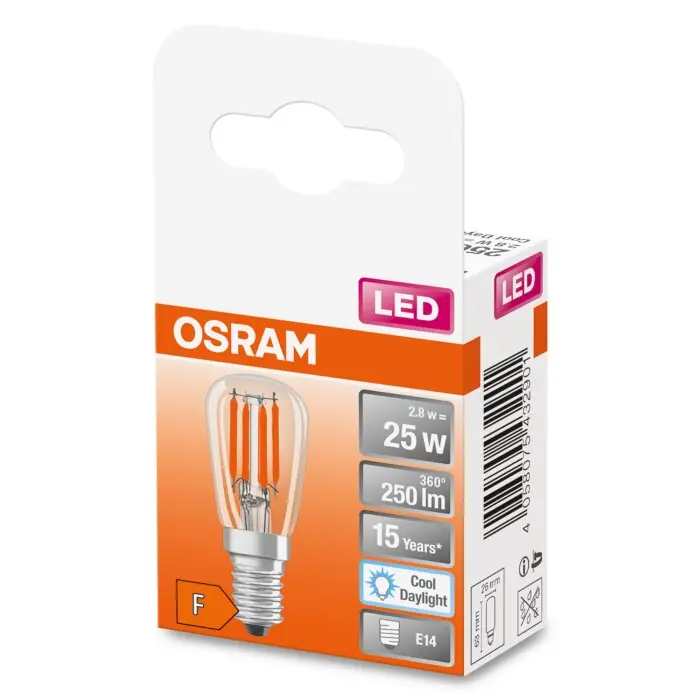 A Buen Precio OSRAM LED ESPECIAL E14 2,8 W 6500 Kelvin 250 Lumen
