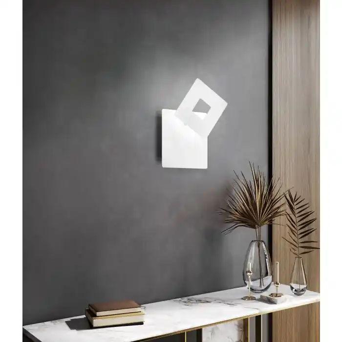 Fischer & Honsel Hennes Aplique LED Blanca, 1 luz Oferta De Temporada