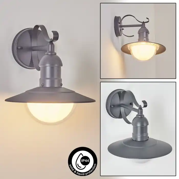 Oferta Broni Aplique para exterior Antracita, 1 luz