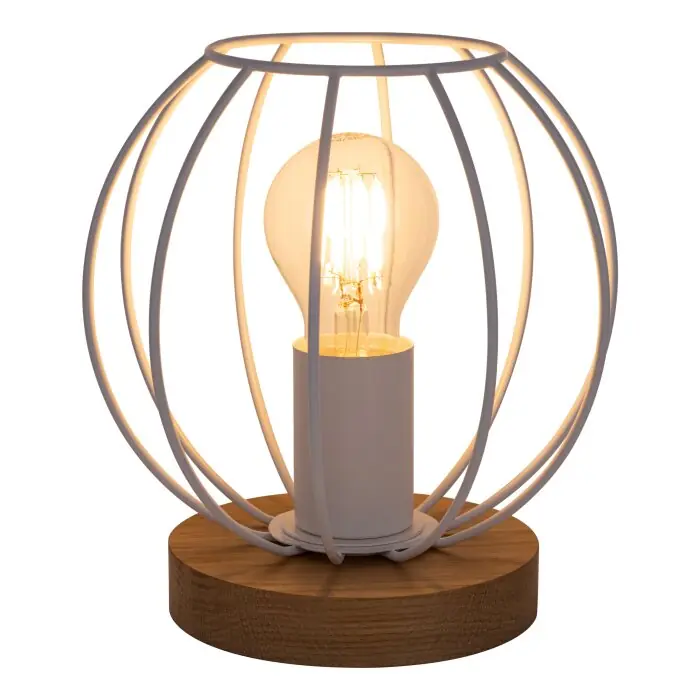 Lecueder Lámpara de Techo Madera clara, 1 luz Súper Precio