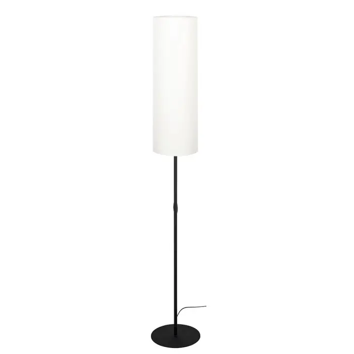 Stock Limitado Pomancillo Lámpara de Pie Negro, 1 luz