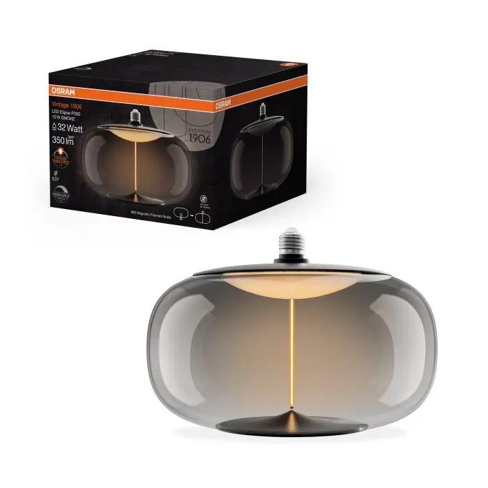 Alta Calidad Lámparas Osram E27 12 Watt blanco cálido regulable 350 Lumen
