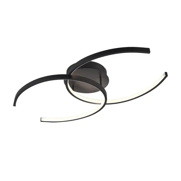 Oferta Guinea Lámpara de Techo LED Antracita, 2 luces