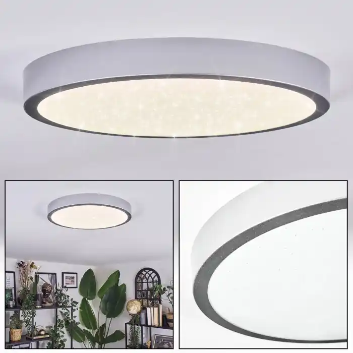 Kelan Plafones LED Plata, 1 luz Oferta Especial