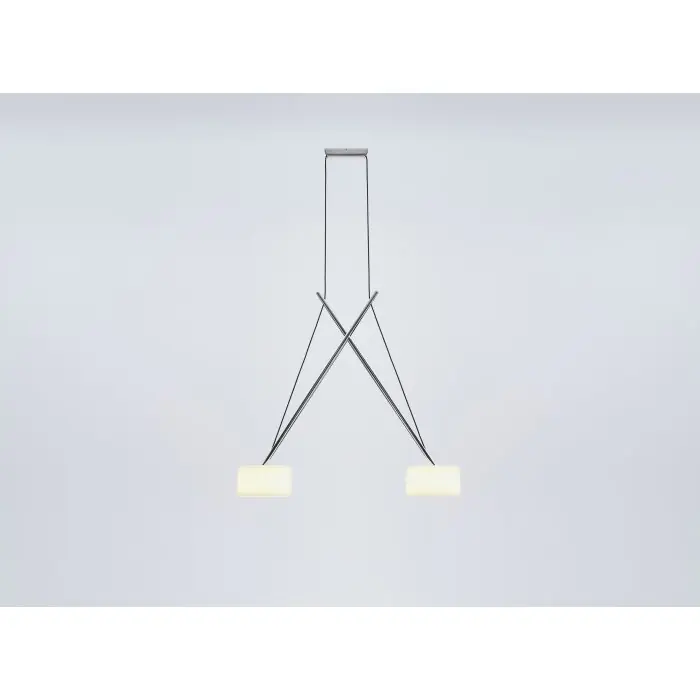 Alta Calidad Lámparas Serien Lighting Pendelleuchte Lámparas colgantes Cromo, 2 luces