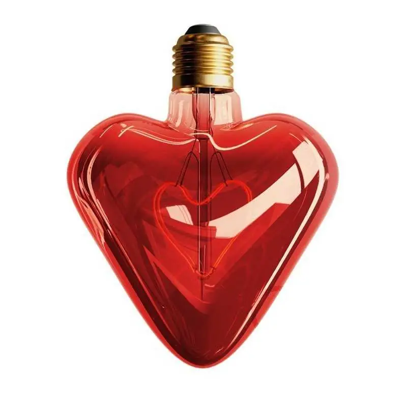 Bombilla LED Red Heart 2000K regulable 5W rosca E27 Promoción Exclusiva