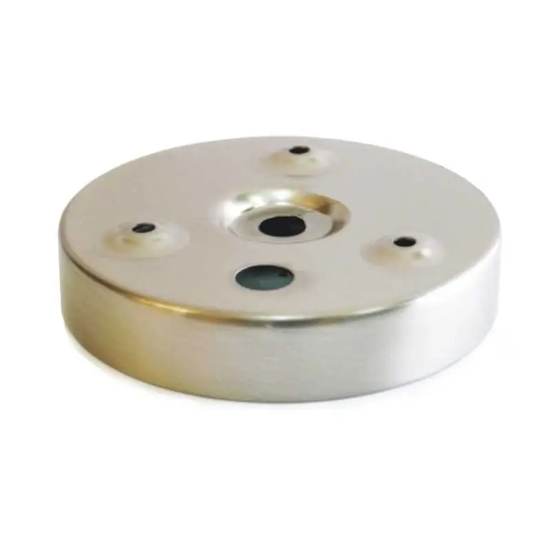 Tapa cromado brillo para fijación techo ø100mm x 17mm Última Versión