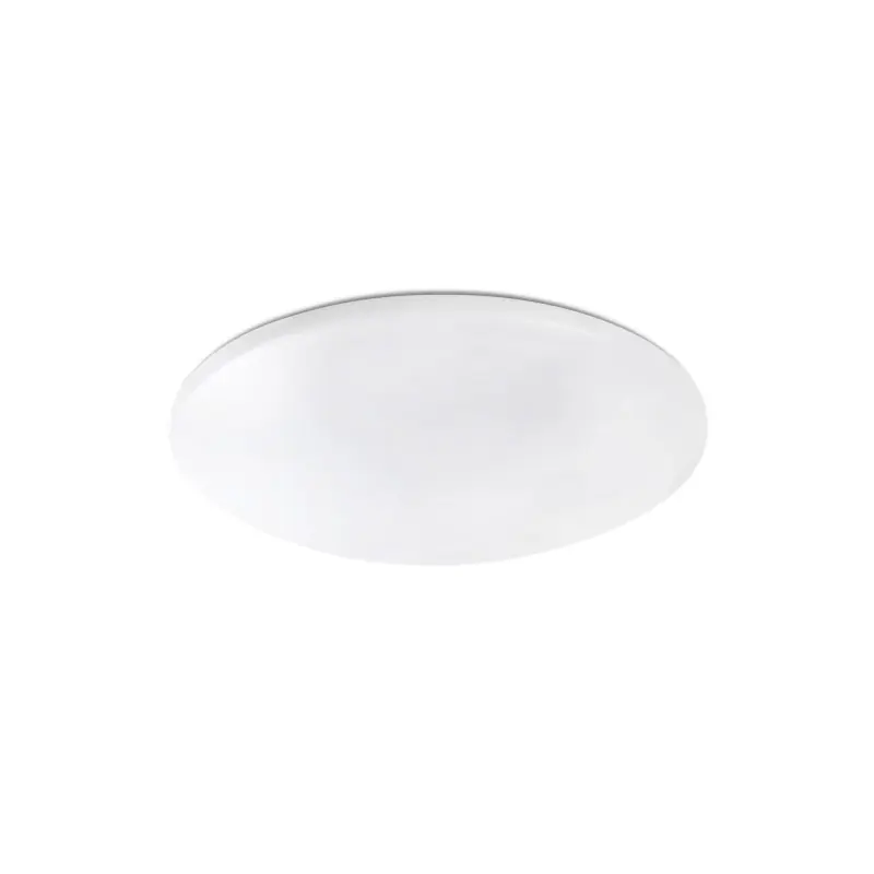 Lámpara techo aluminio LED integrado blanco mate PLESSE Popular