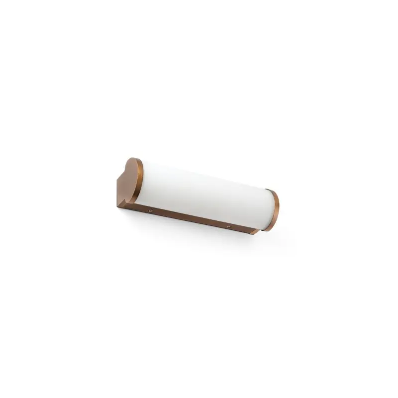 Envío Exprés Lámpara pared aluminio LED integrado bronce cepillado EMPURY