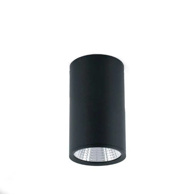 Lámpara techo aluminio LED integrado negro mate ORBEVAL Precio Bajo
