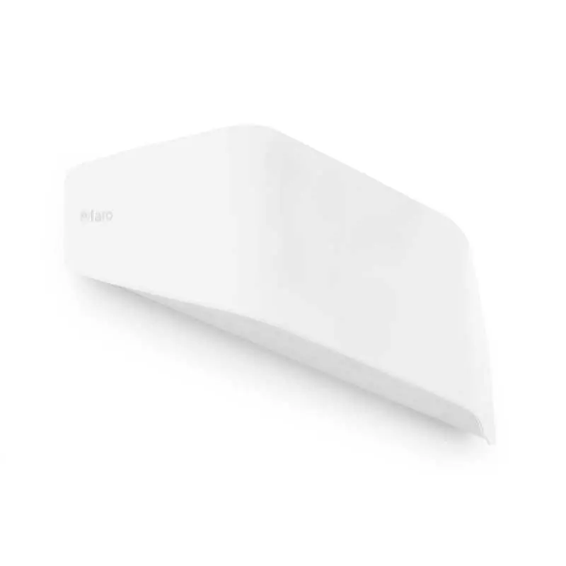 Súper Precio Lámpara pared policarbonato E27 blanco mate BARIZEY