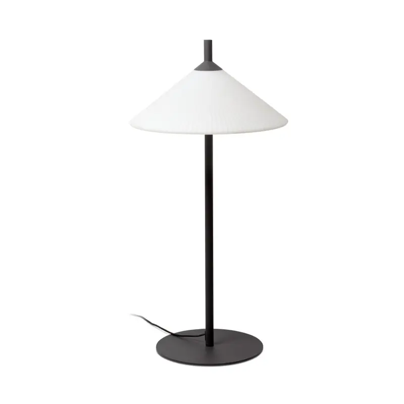 Popular Lámpara suelo aluminio E27 gris CASTANG