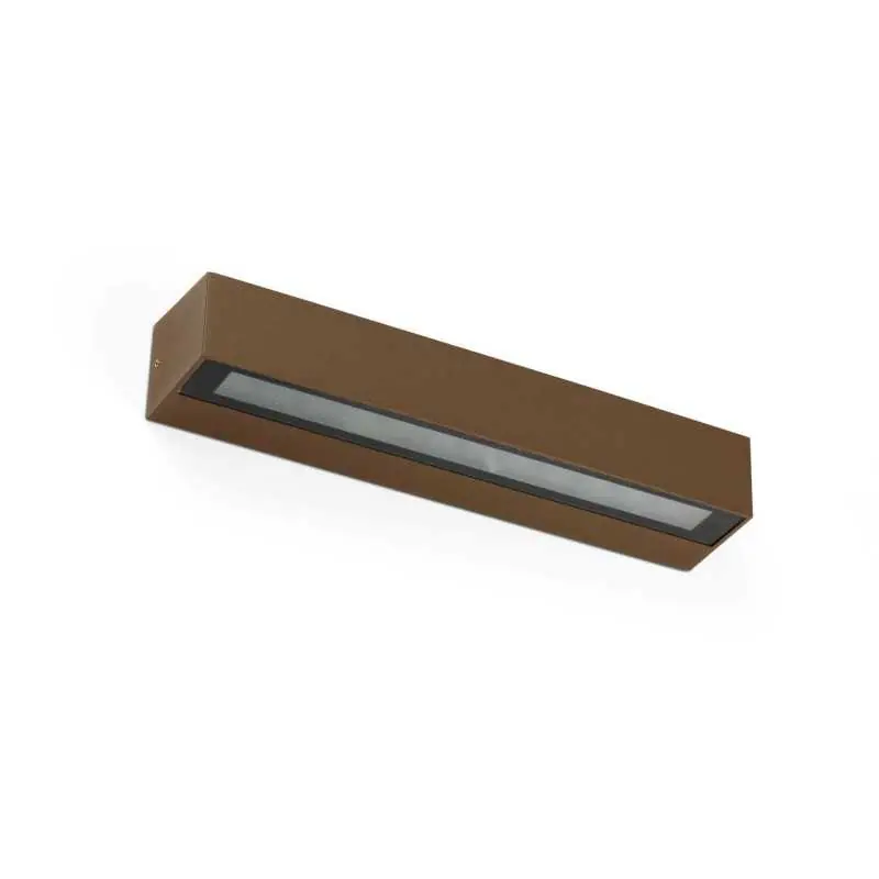 Comprar En Línea Lámpara pared aluminio LED integrado óxido MORIEUX