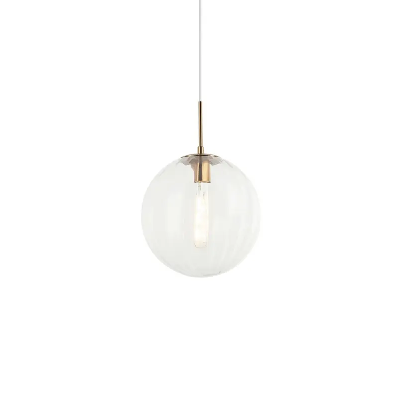 A Buen Precio Colgante simple SIVRY metal E27 LED color dorado