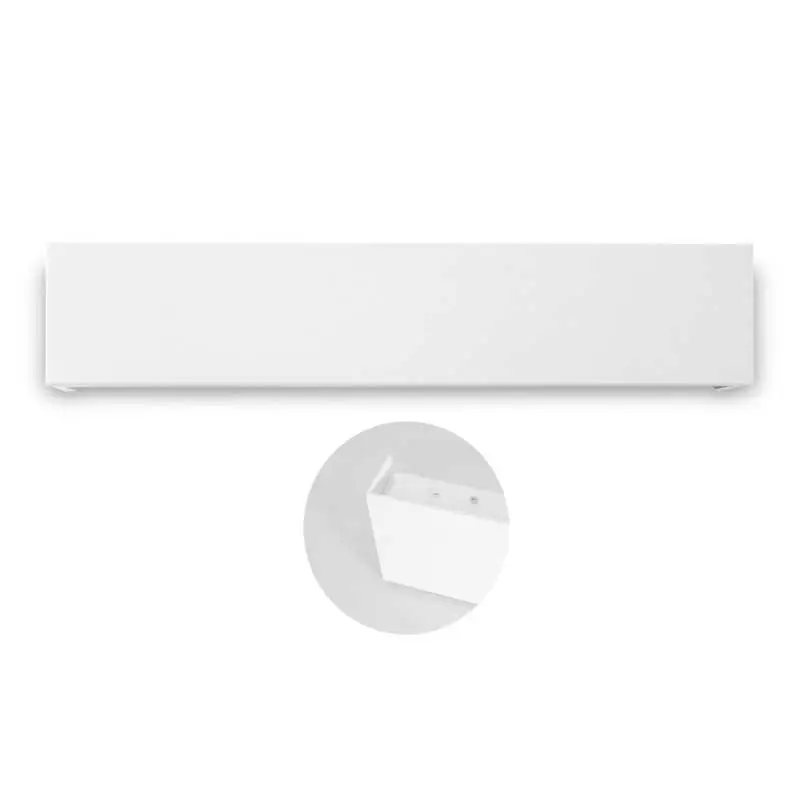 Aplique DOMINO aluminio SMD LED 24W 2112LM madera Mejor Precio