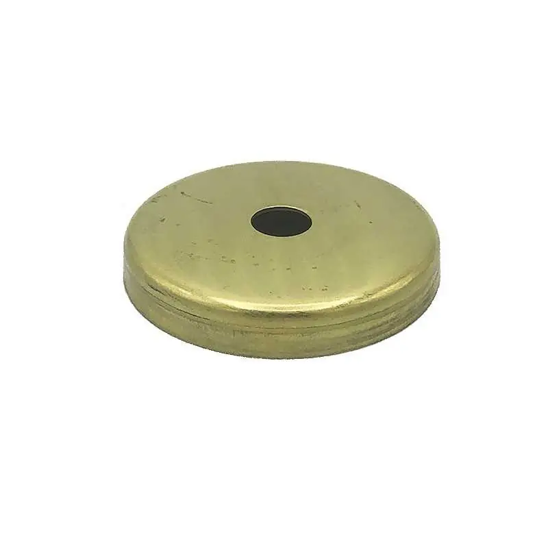 Última Versión Tapa portaglobos de latón 48mm diámetro x 18mm