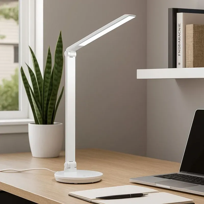 Oferta Flash Lámpara de escritorio LED con USB - Regulable - CCT - 4W Blanco
