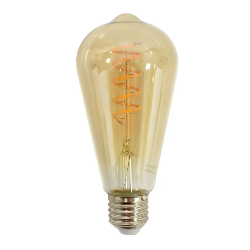 Bombilla LED filamento Edison E27 ST64 - 4W Últimas Unidades