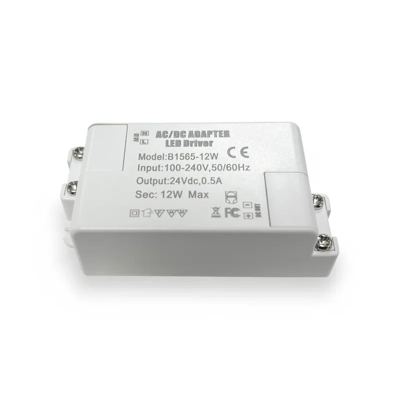Fuente de alimentación 24V DC 12W 0.5A 100-240V Favorito De Clientes