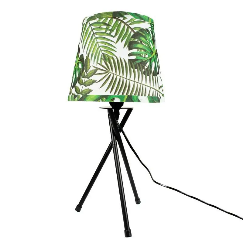 Lámpara de mesa trípode "Madison" E27 Verde Oferta Especial