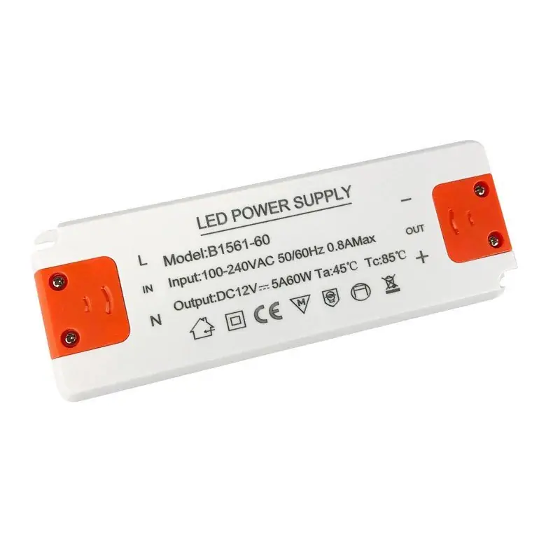 Fuente de alimentación ultra slim 12V 60W IP20 Stock Limitado