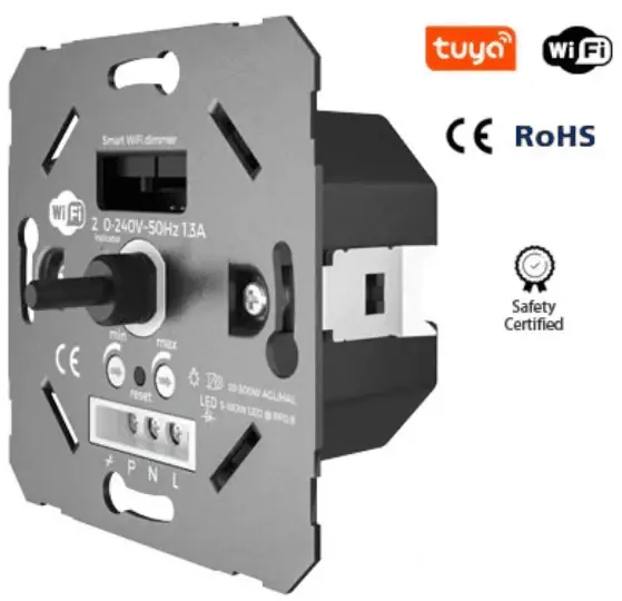 Entrega Rápida Dimmer Smart WIFI 200W Función Encendido/Apagado
