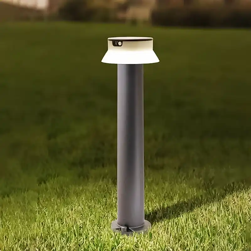A Buen Precio Bolardo solar LED "FELICE 800" con sensor PIR - 73 cm - 4000K - 2 modos de funcionamiento