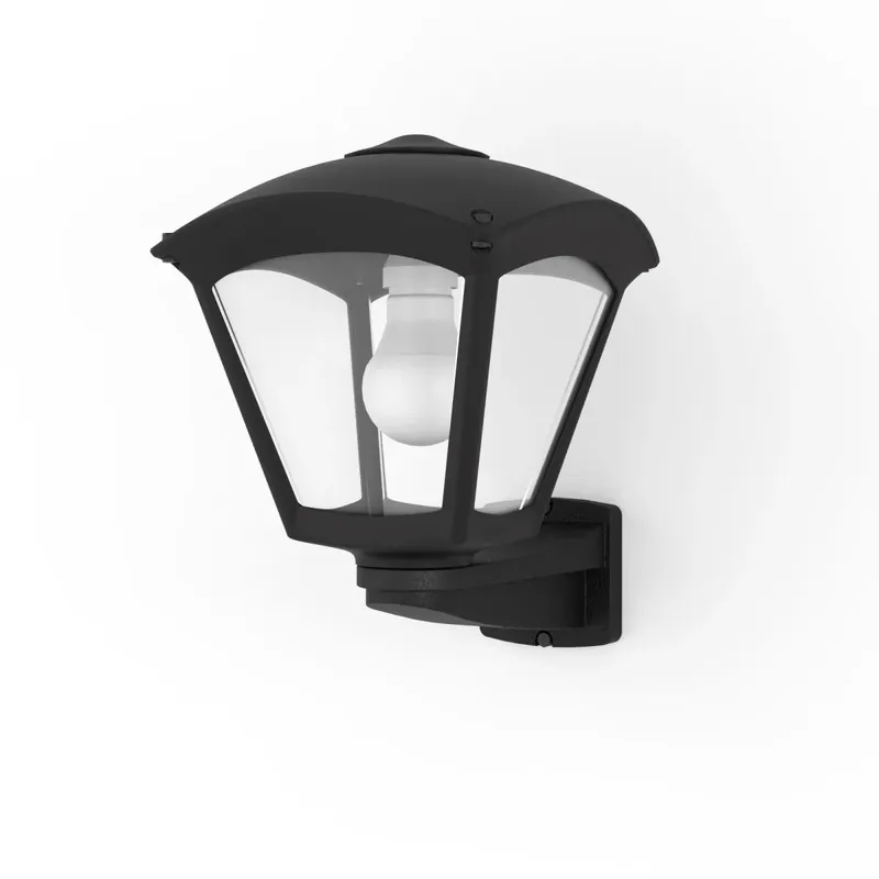 Garantía De Devolución De Dinero Aplique de pared exterior farol FUMAGALLI "Nardo/Roby" Negro