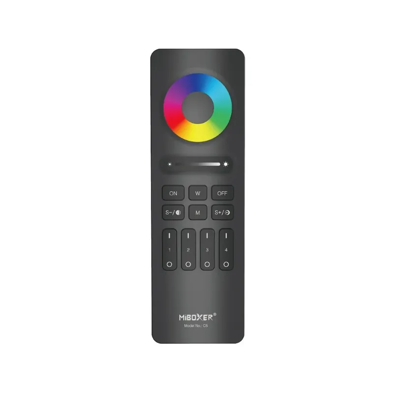 Mando a distancia - RGB + CCT - 4 Zonas - RF 2.4Ghz - Mi Light - C5 Novedad