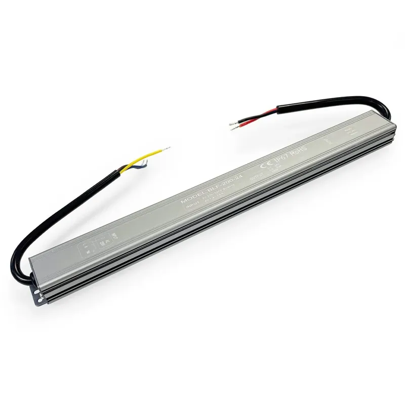 Directo De Fábrica Fuente de alimentación estanca Slim 200W - 24V - 8.3A - IP67