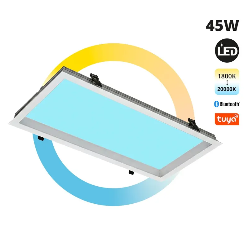 Oferta Flash Panel Blue Skylight efecto cielo "SKYWIN SR SMART" - Slim - CCT - 45W - 60x30cm