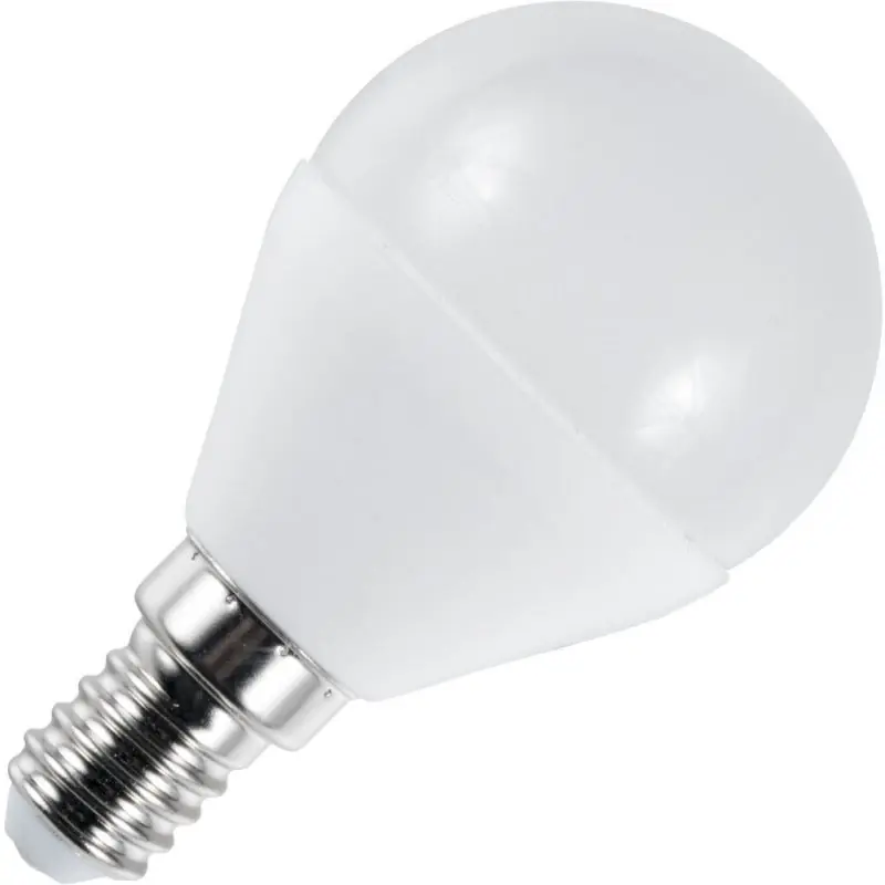 SPL | Lámpara LED | Pequeña casquillo E14 | Lámpara de bola | Ópalo | 45mm | 5W Certificado