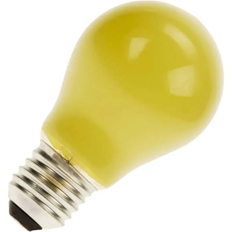 Bombilla | Casquillo grande E27 | Lámpara estándar | Amarillo | 60mm | 25W Precio Bajo