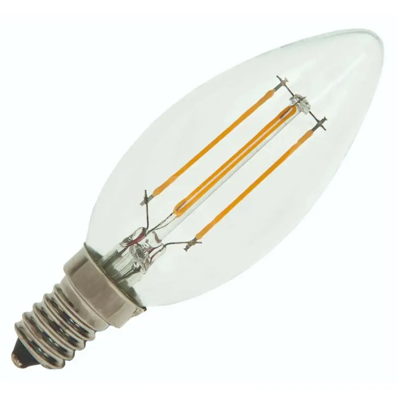 Ocasión Especial Bailey | Bombilla LED tipo vela | Pequeña casquillo E14 | 4W Regulable
