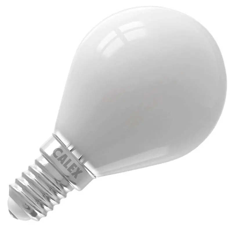 Calex | Filamento LED | Pequeña casquillo E14 | Lámpara de bola | 45mm | 4.5W Ordena Ya